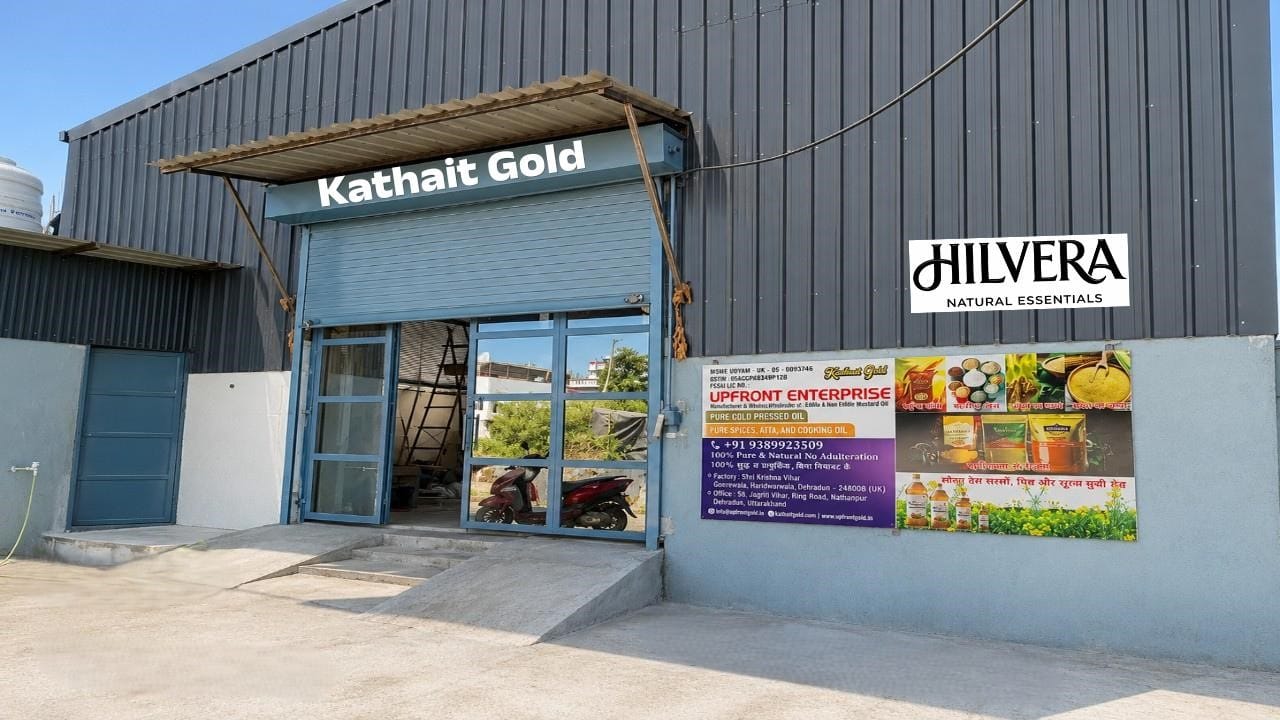 Kathait Gold Factory Unit Dehradun – Modern Production Facility With Screw-Type Oil Expellers And Cyclone Flour Mill